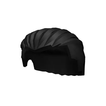 Black Helmet Hair