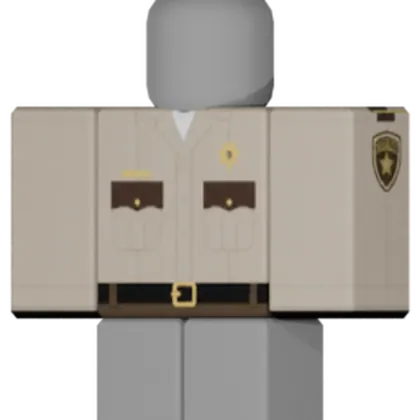 Sheriff Tan Shirt